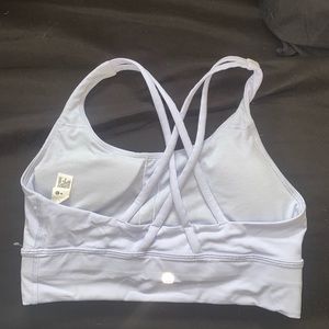 Lilac lulu lemon sports bra
